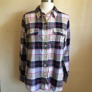Patagonia Plaid Button Down Size 6